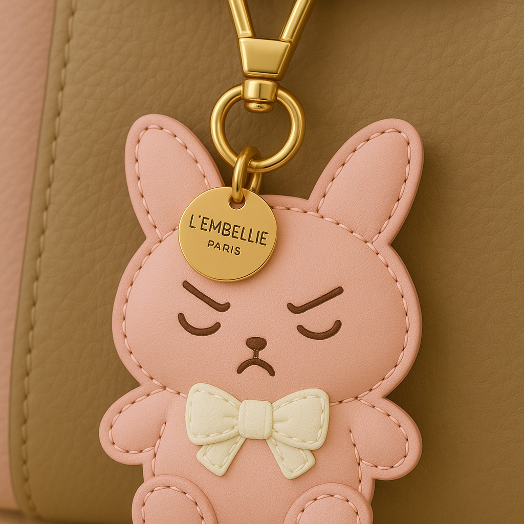 bunny angry charm